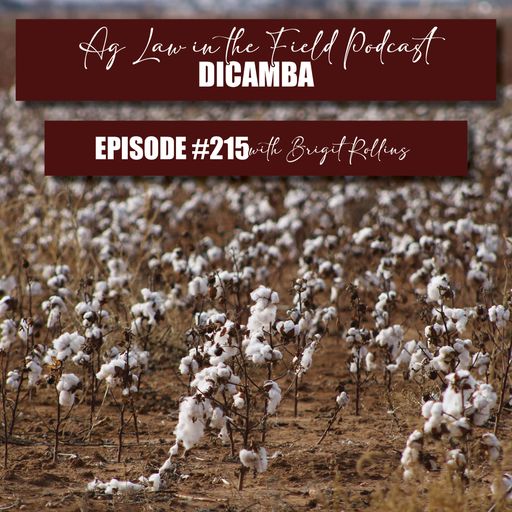 Episode #215: Brigit Rollins (Dicamba Update) cover art