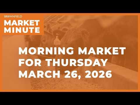 Soybeans, corn, and wheat mixed in the overnight | Morning Market Minute cover art