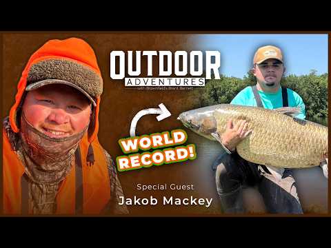 Iowa Angler Lands WORLD RECORD Grass Carp | Outdoor Adventures Podcast
