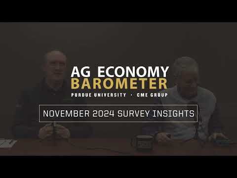 Ag Barometer Insights: November 2024 Survey Results, AgCast Episode 179 cover art