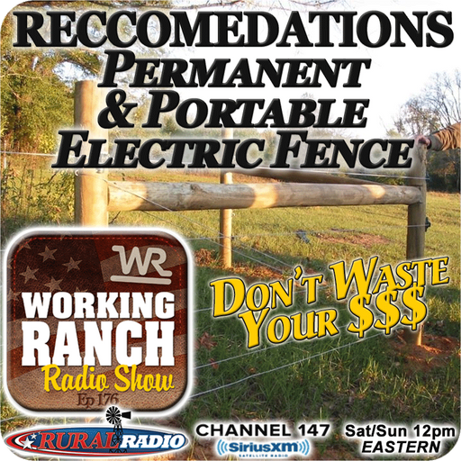 Ep 176: Recommendations on Permanent and Portable Electric Fencing Components cover art