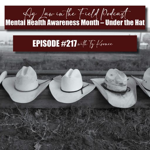 Episode #217 - Ty Koonce (Mental Health Awareness Month - Under the Hat) cover art
