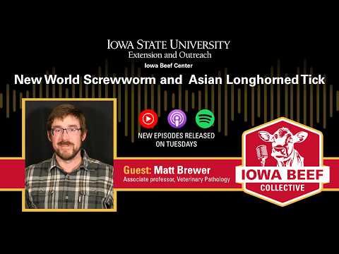 New World Screwworm and Asian Longhorned Tick cover art