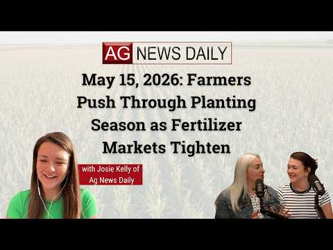May 15, 2026: Farmers Push Through Planting Season as Fertilizer Markets Tighten
