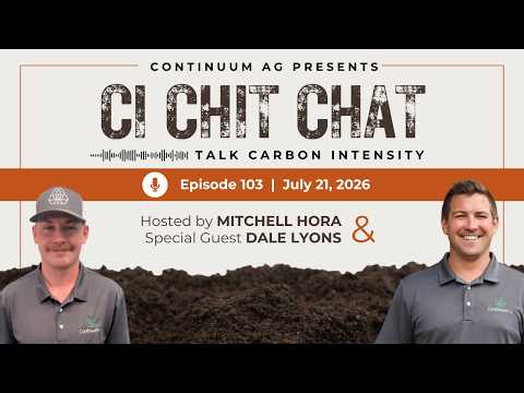 Carbon Intensity Q & A  l  July 21,  2026  l  CI Chit Chat Ep. 103