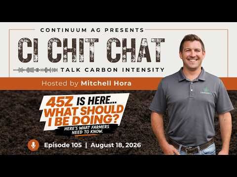 Carbon Intensity Q & A  l  August 18,  2026  l  CI Chit Chat Ep. 105 cover art