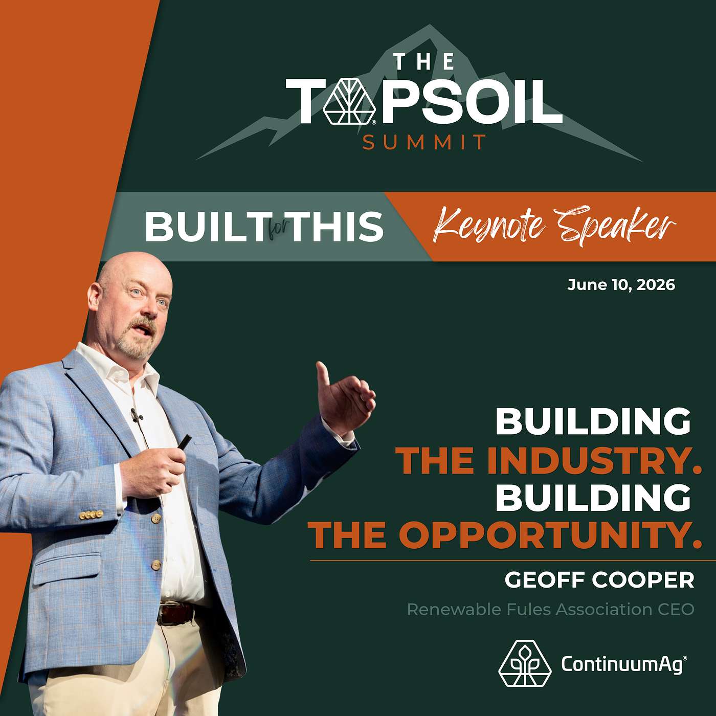 Building the Industry. Building the Opportunity.  |  Geoff Cooper - 2026 TopSoil Summit cover art