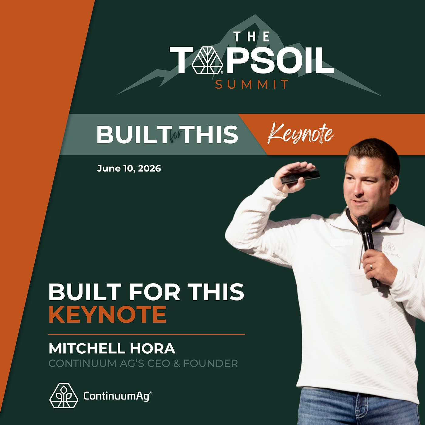 Built for This | Mitchell Hora – 2026 TopSoil Summit cover art