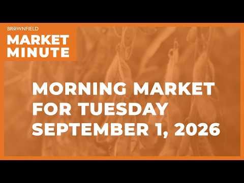 Soybeans were higher overnight | Morning Market Minute cover art