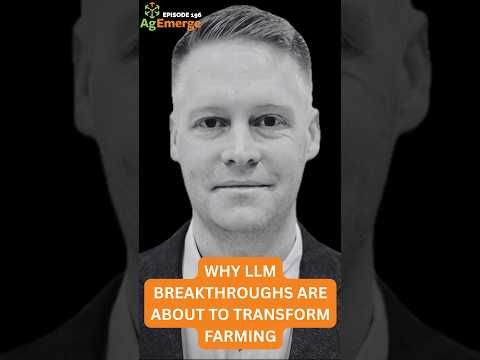 Why LLM Breakthroughs Are About to Transform Farming | AgEmerge Podcast 196 with Colin Hurd cover art