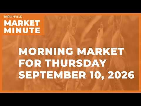 Soybeans were higher overnight | Morning Market Minute cover art