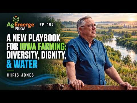 A New Playbook for Iowa Farming: Diversity, Dignity, & Water | AgEmerge Podcast 197 with Chris Jones cover art
