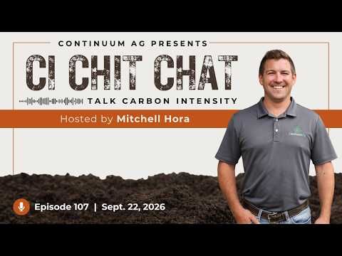 Carbon Intensity Q & A  l  Sept 22,  2026  l  CI Chit Chat Ep. 107 cover art