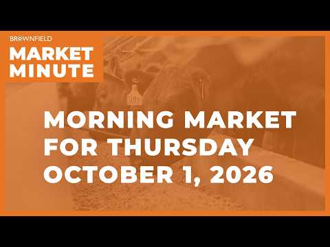Soybeans were down overnight | Morning Market Minute
